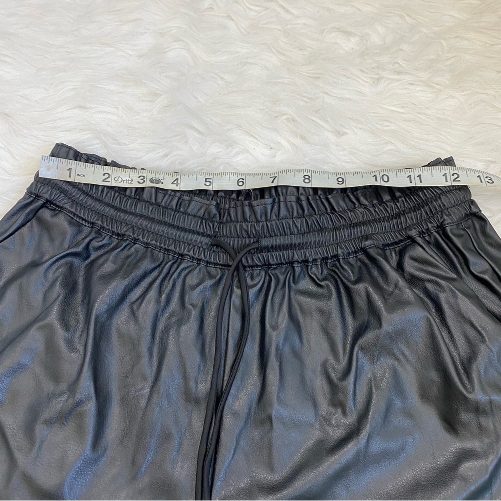 RAMY BROOK Black Faux Leather Samson Pants - Picture 6 of 11